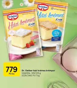 Tesco Dr. Oetker házi krémes krémpor ajánlat