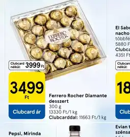 Tesco Ferrero Rocher Diamante desszert ajánlat