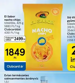 Tesco EL SABOR nacho chips ajánlat