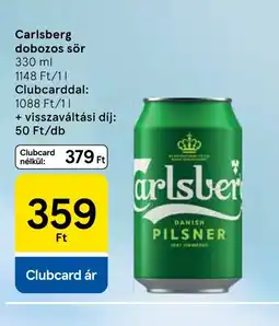 Tesco Carlsberg dobozos sör ajánlat