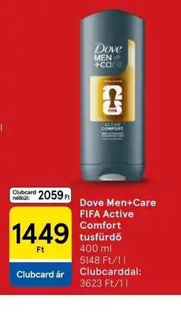 Tesco Dove Men+Care tusfürdő ajánlat