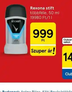 Tesco Rexona stift ajánlat