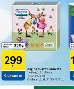 Tesco Regina húsvéti szalvéta ajánlat
