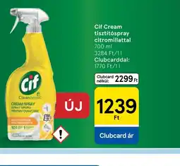 Tesco Cif Cream tisztítspray ajánlat