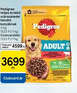 Tesco Pedigree szárazeledel ajánlat