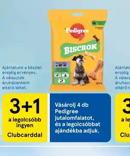 Tesco PEDIGREE BISCROK jutalomfalat ajánlat