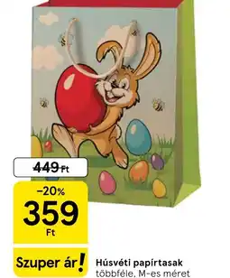 Tesco Húsvéti papírtasak ajánlat