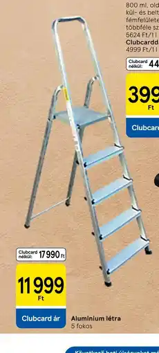 Tesco Aluminium létra ajánlat