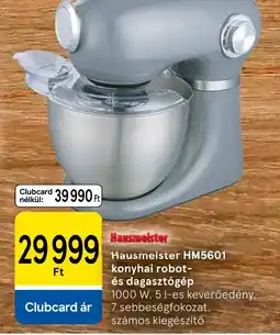 Tesco Hausmeister HM5601 konyhai robotgép ajánlat