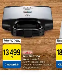Tesco Tefal SM157236 szendvicssütő ajánlat