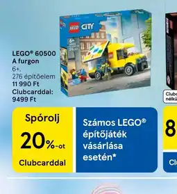 Tesco LEGO® 60500 A furgon ajánlat