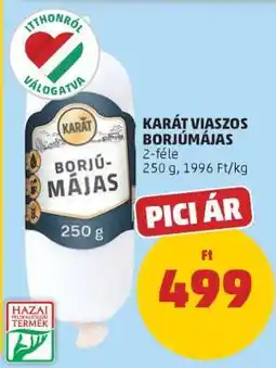 PENNY KARÁT Viaszos Borjúmájas ajánlat