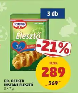 PENNY Dr. Oetker Instant Élesztő ajánlat
