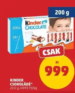PENNY KINDER Csokoládé ajánlat