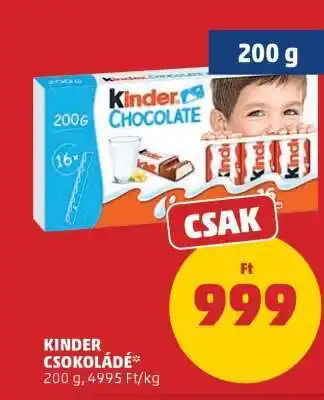 PENNY KINDER Csokoládé ajánlat