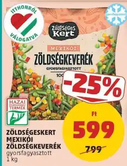 PENNY Zöldségeskert Mexikói Zöldségkeverék ajánlat