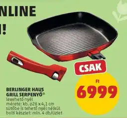 PENNY Berlinger Haus Grill Serpenyő ajánlat
