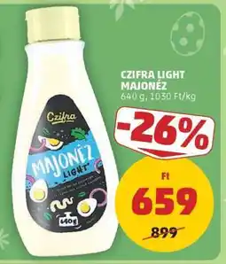PENNY Czifra Light Majonéz ajánlat