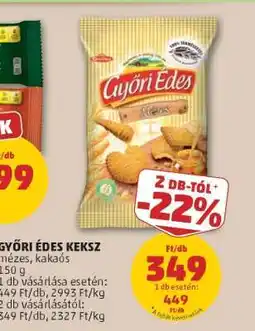 PENNY Győri Édes Keksz ajánlat