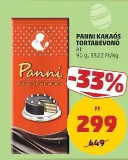 PENNY Panni Kakaós Tortabevonó ajánlat