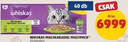 PENNY Whiskas Macskaeledel Multipack ajánlat