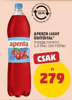 PENNY Apenta Light Üdítőital ajánlat