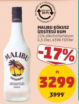 PENNY Malibu Kókusz Ízesítésű Rum ajánlat