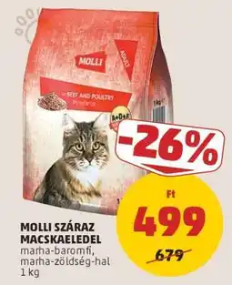 PENNY MOLLI SZÁRAZ MACSKAELEDEL ajánlat