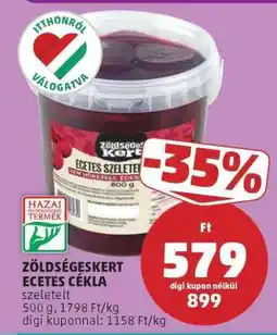 PENNY Zöldségeskert Ecetes Cékla ajánlat