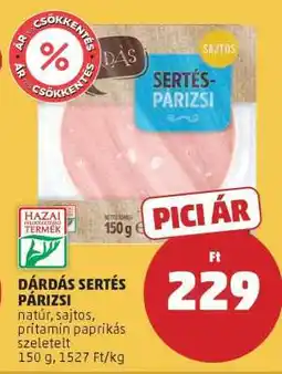 PENNY Dárdás Sertés Párizsi ajánlat