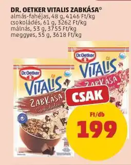 PENNY DR OETKER Vitalis zabkása ajánlat