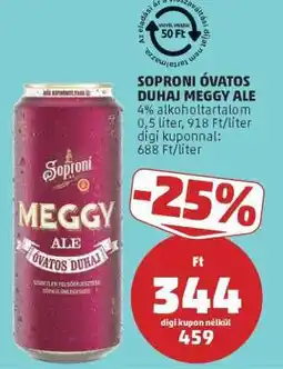 PENNY Soproni Óvatos Duhaj Meggy Ale ajánlat