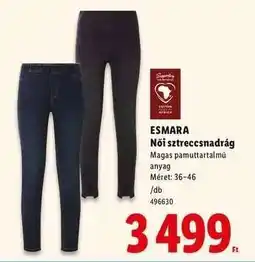 Lidl esmara Női sztreccsnadrág ajánlat