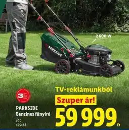 Lidl PARKSIDE Benzines fűnyíró ajánlat