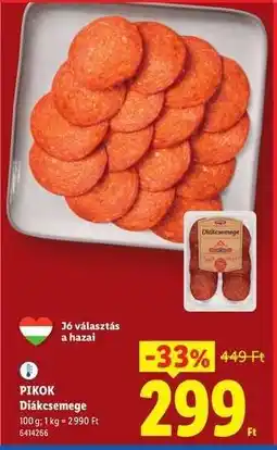 Lidl Pikok Diákcsemege ajánlat