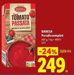 Lidl BARESA Paradicsompüré ajánlat