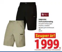 Lidl PARKSIDE Férfi munkásnadrág ajánlat