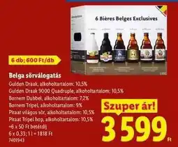 Lidl BELGA SÖRVÁLOGATÁS ajánlat