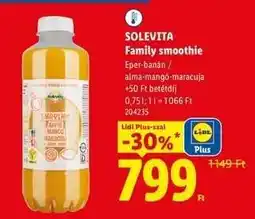 Lidl Solevita Family smoothie ajánlat