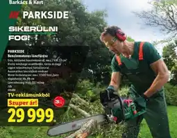 Lidl PARKSIDE Benzinmotoros láncfűrész ajánlat