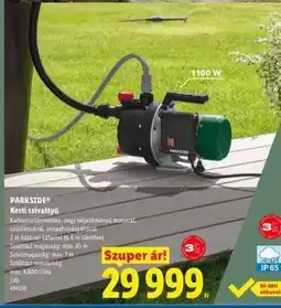 Lidl PARKSIDE Kerti szivattyú ajánlat