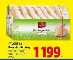 Lidl FAVORINA Húsvéti sütemény ajánlat