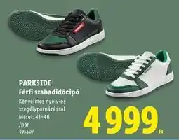 Lidl PARKSIDE Férfi szabadidőcipő ajánlat
