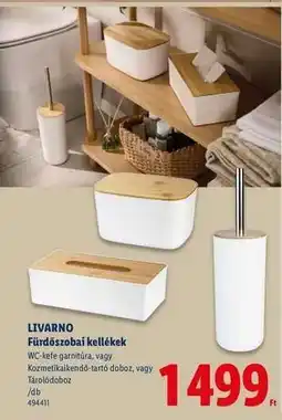 Lidl LIVARNO Fürdőszobai kellékek ajánlat