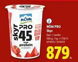Lidl NÖM PRO Skyr ajánlat