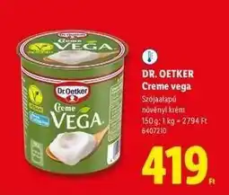 Lidl DR. OETKER Creme Vega ajánlat