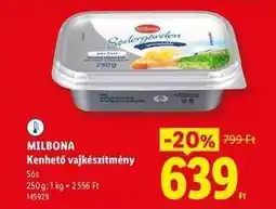 Lidl MILBONA Kenhető vajkészítmény ajánlat