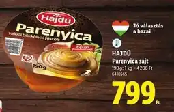 Lidl Hajdú Parenyica sajt ajánlat