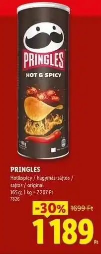 Lidl Pringles ajánlat