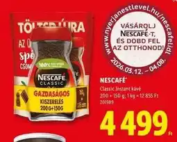 Lidl Nescafé ajánlat